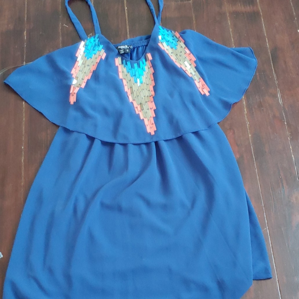 Sequin Top Dress